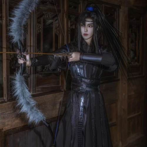 墨燃cos服男侠客男汉服cosplay