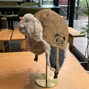 冬季加绒加厚保暖雷锋帽女骑行护耳帽男东北户外防风滑雪飞行员帽