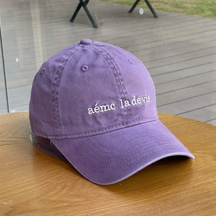 高品质54-64cm大头围韩系刺绣显脸小鸭舌帽子女百搭简约棒球帽男