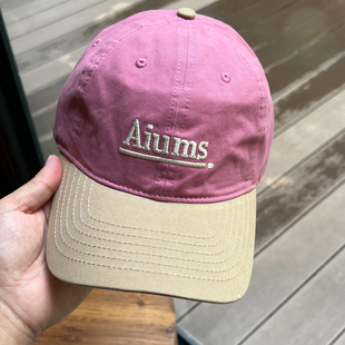 亮眼街头撞色拼接软顶棒球帽子女刺绣情侣款 春游鸭舌帽男街舞潮帽