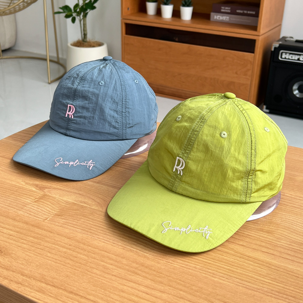 夏季户外露营速干轻薄鸭舌帽男女