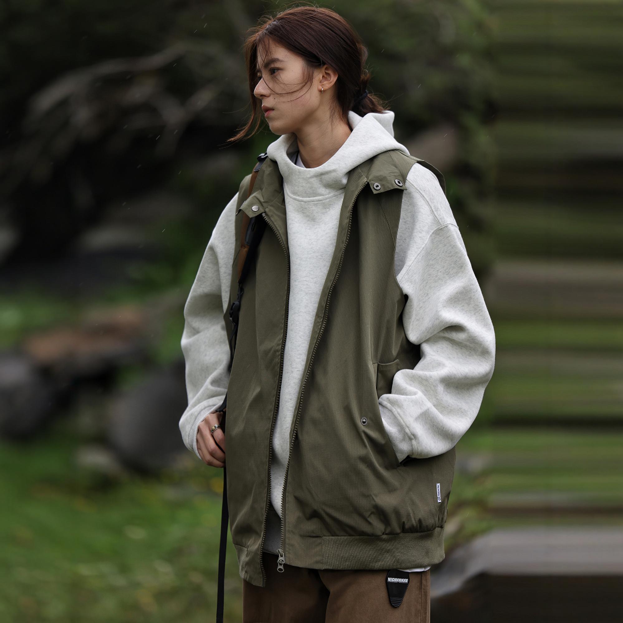 立领Nobodyknows简约马甲外套