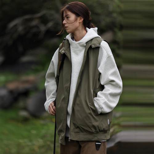 立领Nobodyknows简约马甲外套