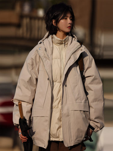 Nobodyknows三合一百搭羽绒服