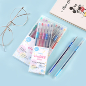 KOKUYO国誉 单支套装 VIVIDRY中性笔SLIM纤细款 速干彩色笔0.4mm