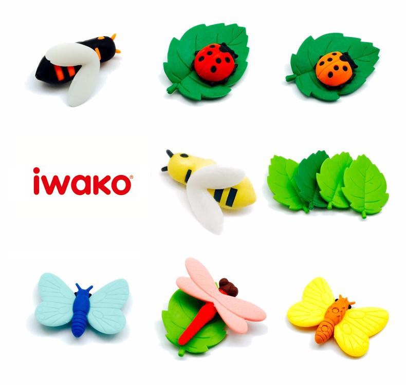 iwako岩泽儿童趣味昆虫蜻蜓橡皮