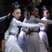 壮志少年行舞蹈服国学汉服古典中国风少年志演出服开笔礼服装