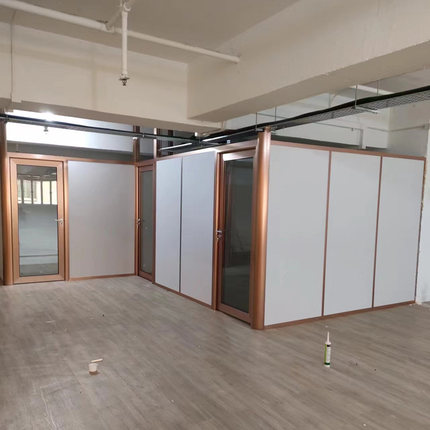 香港包安装办公室高隔间木板隔断室内隔音隔墙高隔断办公深圳厂销