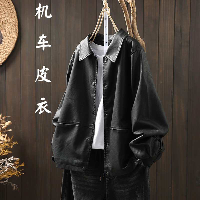 机车皮衣外套女2025新款秋冬爆款夹棉酷飒风黑色小个子短款pu夹克