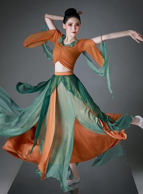 异域风情服装敦煌飞天舞蹈服汉服摄影楼西域古装cos表演服超仙