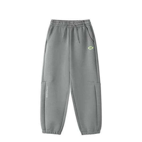 Skechers斯凯奇男孩男童抗静电舒适百搭休闲宽松针织长裤P426B012