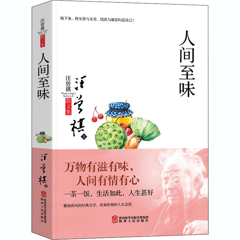 人间至味(汪曾祺散文集) 汪曾祺 著 中国现当代文学 文学 陕西人民