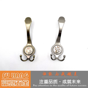 挂衣钩进门玄关客套鞋柜衣柜衣服挂钩打孔固定壁挂墙壁金属衣帽钩