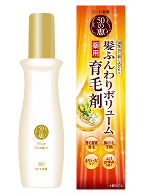 日本代购 乐敦50惠养润育发精华素/防脱固发喷雾160ml