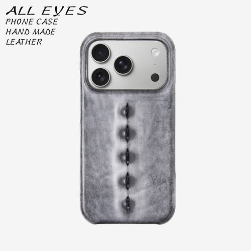 脊骨真皮手机壳｜「Spine」正品纯手工制作 iphoneX-17全系列 - 封面