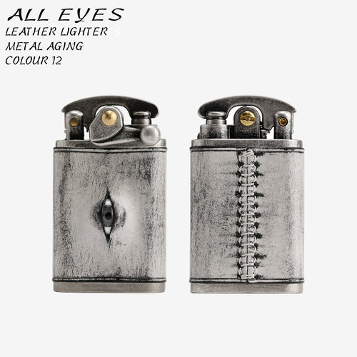 目器 All Eyes 眼珠设计 手工皮革煤油打火机