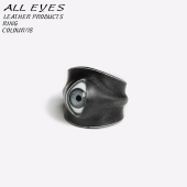 手工皮革眼珠戒指竖眼版 目器All Eyes