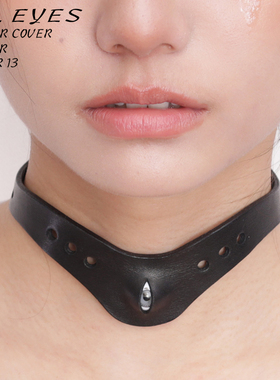 「Alleyes」Choker｜皮革手工颈圈｜Plank Ateliers