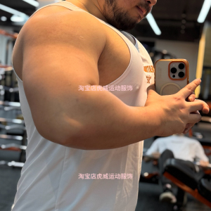男士健身背心日穿简约个性百搭运动休闲壮汉肌肉背心显大显肌肉