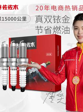 佐佐木适配奥迪A4L/A6L/A3/A4/A6/Q5/Q7/Q8/Q2L双铱金火花塞原厂