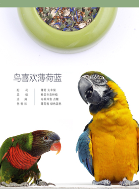 天然生态鸟喜欢双子菊20g干花瓣 宠物鸟粮伴侣诱食干花
