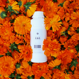 金盏花鲜花代客蒸馏500m纯露l  紫铜饱和蒸馏 满包邮