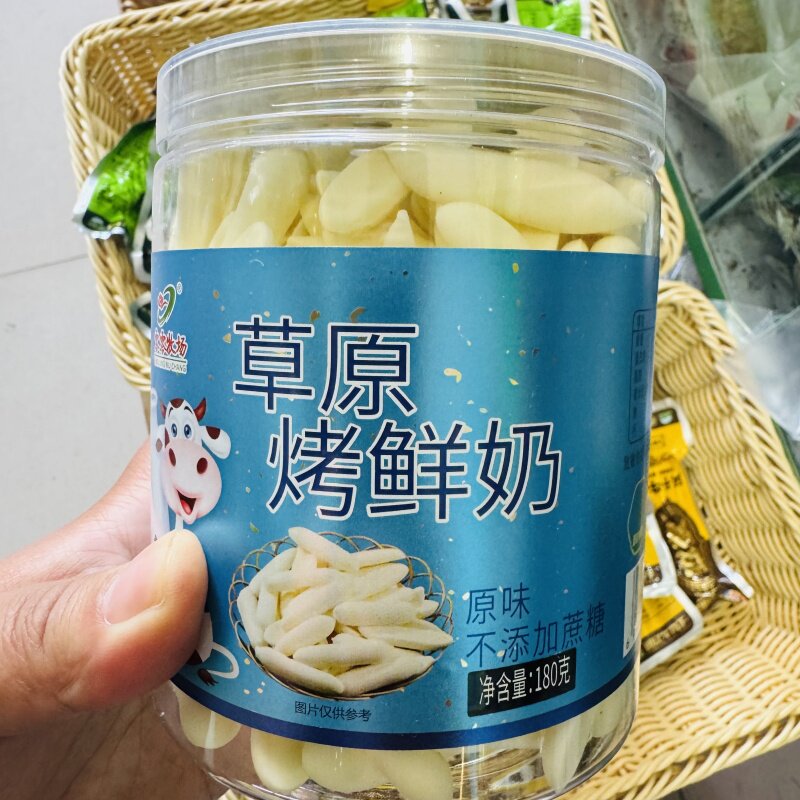 草原烤鲜奶烤酸奶180克