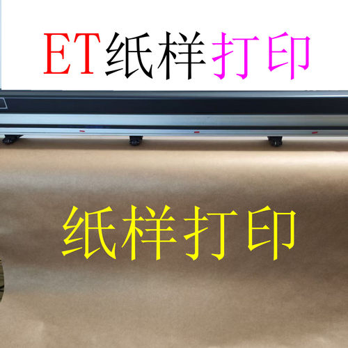 服装纸样打印牛皮纸ETCAD样板代排料