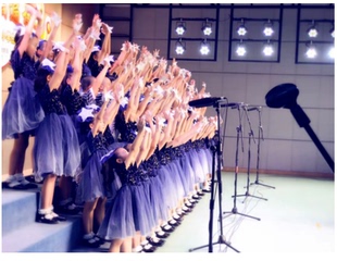 儿童大合唱团演出服中学生小学生表演服装 新款 学生朗诵比赛初中生