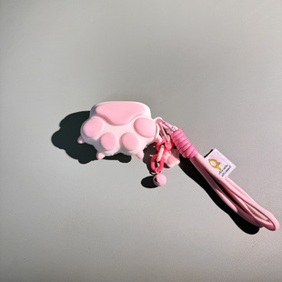创意猫爪适用于airpodspro2保护套airpods4保护壳3苹果蓝牙耳机套盒可爱猫爪airports4四代硅胶软pro2二代壳