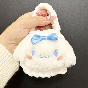 适用于Ola Friend字节跳动豆包AI智能体蓝牙耳机保护套可爱卡通毛绒ola friend/OLA10防摔收纳袋软壳毛绒软壳