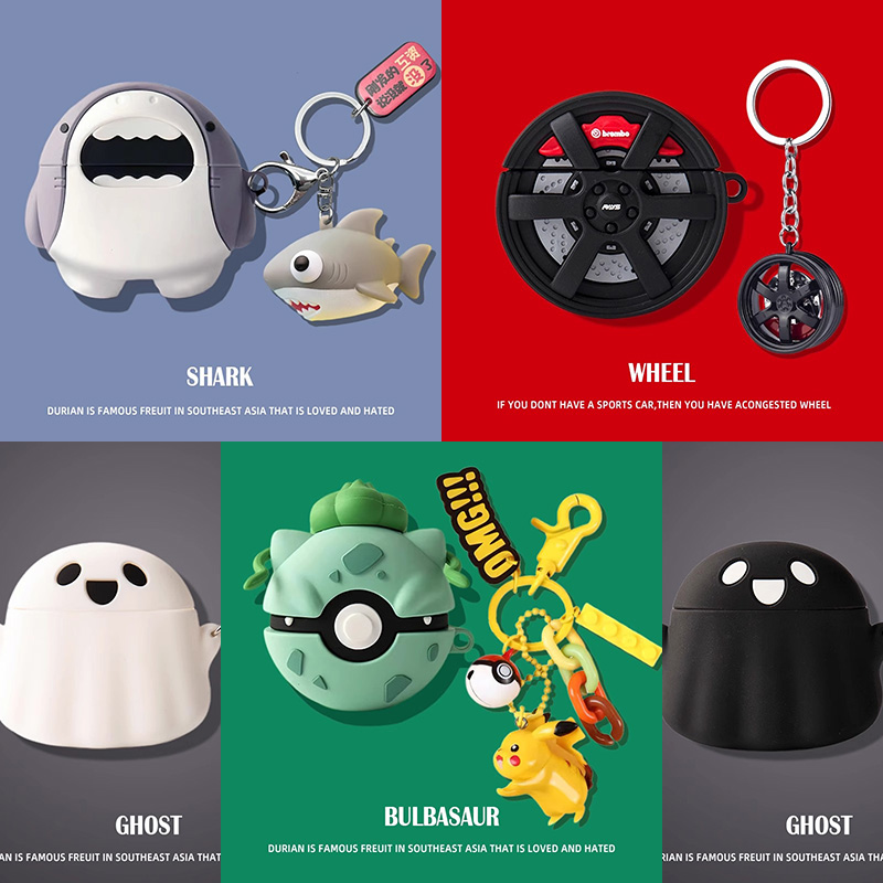 适用于Baseus bowie w04保护套硅胶软壳M2s Pro创意外盒耳机套可爱卡通新2025倍思w04蓝牙耳机壳倍思M2+壳