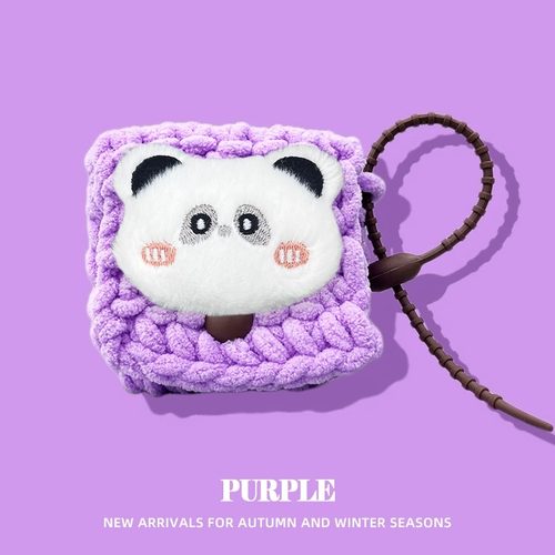 适用QCY MeloBuds Pro保护套melobudspro全能舱蓝牙耳机保护壳neo毛绒醒狮全包软防摔一体可爱卡通耳机壳个性