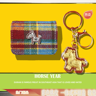 马年小金马适用realme真我Buds Air5/6 Pro保护套T200 lite蓝牙耳机保护壳air5全包防摔T300耳机充电仓盒T100