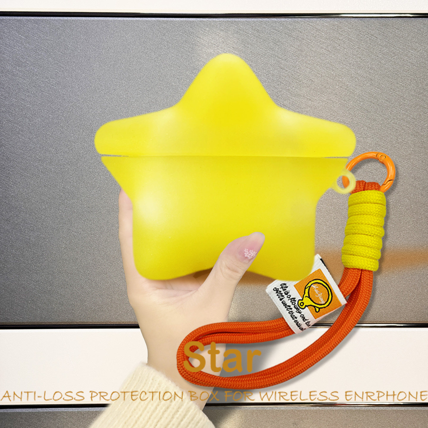 创意荧光星星适用于baseus倍思m2s保护壳无线蓝牙耳机套荧光星星硅胶m2spro耳机壳