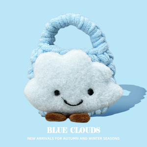 适用于Disney迪士尼QS-T8蓝牙耳机保护套D33/D66毛绒壳毛绒QS11/S190充电仓盒子收纳包联名F9女款可爱F11卡通