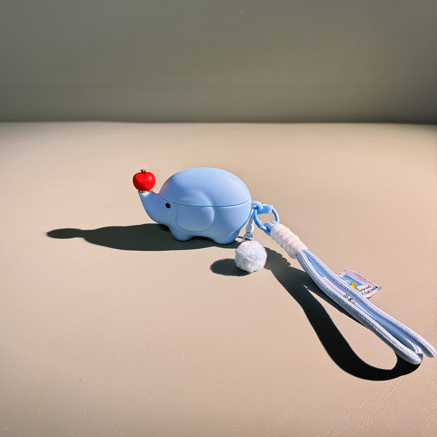 创意旋转苹果小象适用于华为耳机freebudspro4保护套clip2壳freebuds6i无线蓝牙耳机套se2盒5i软壳7i小象pro3