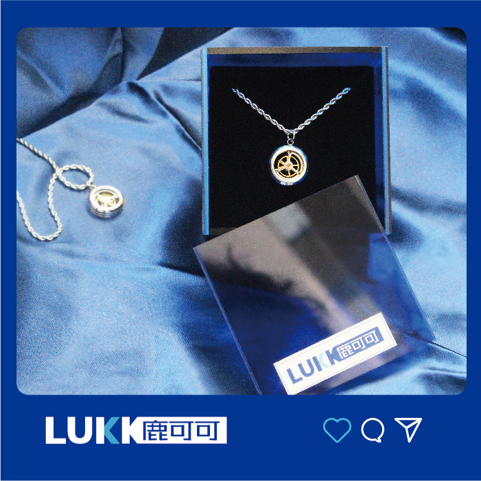 可可嘻哈项链钛钢男女原创设计