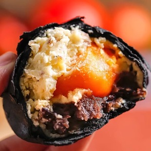 限定墨鱼奶酪火腿红豆沙手工蛋黄酥糕点 1月9号发冬季 原食铺