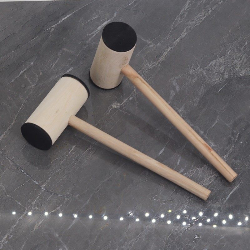 厂家实木小木锤 螃蟹锤 玩具木槌 手工锤 敲蛋糕金蛋木质木锤aldf