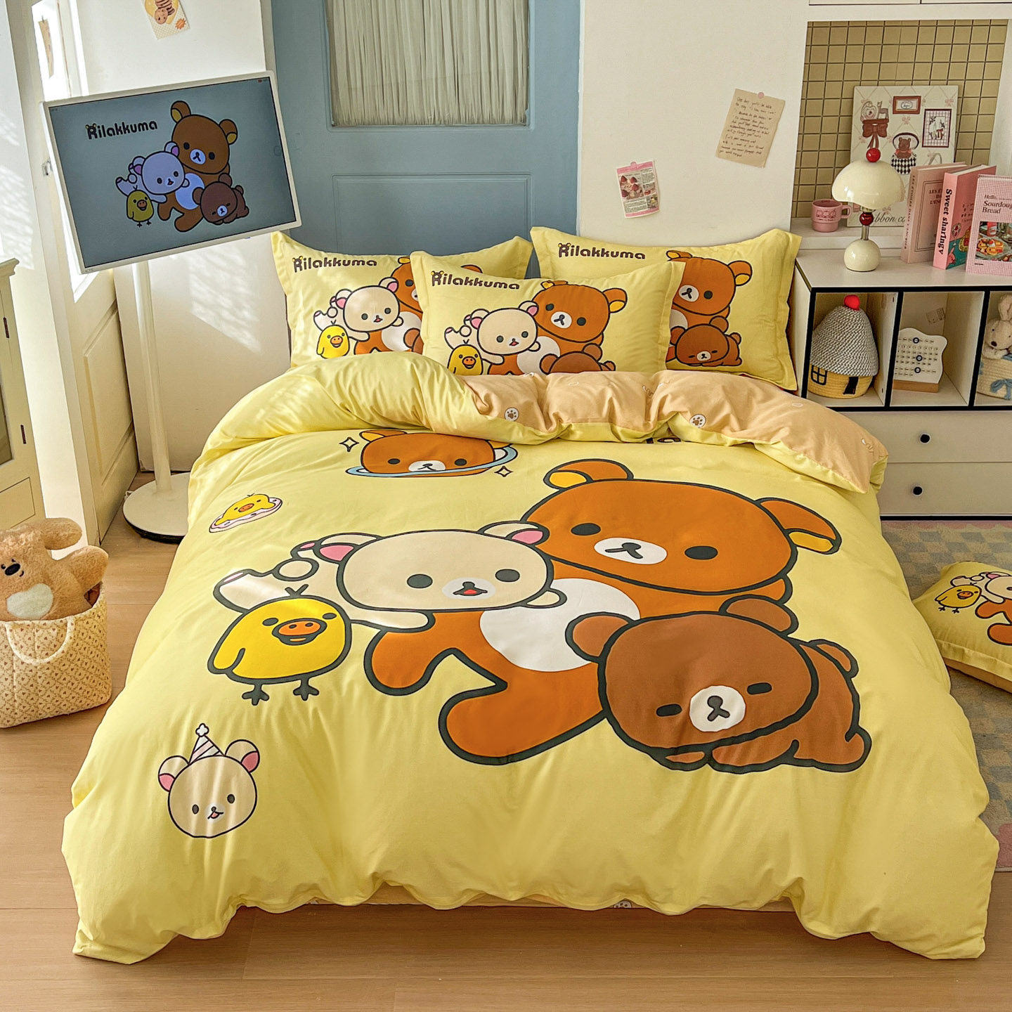 全棉纯棉卡通四件套儿童床单被套学生宿舍三件套床笠被罩男孩女孩,床上用品,床品套件/四件套/多件套,淘宝优惠券,粉丝福利购,淘宝优惠卷