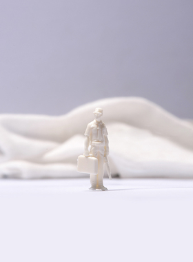 现货ANT AF202221 1/64 公文包男微缩模型沙盘手办树脂小人偶微拍