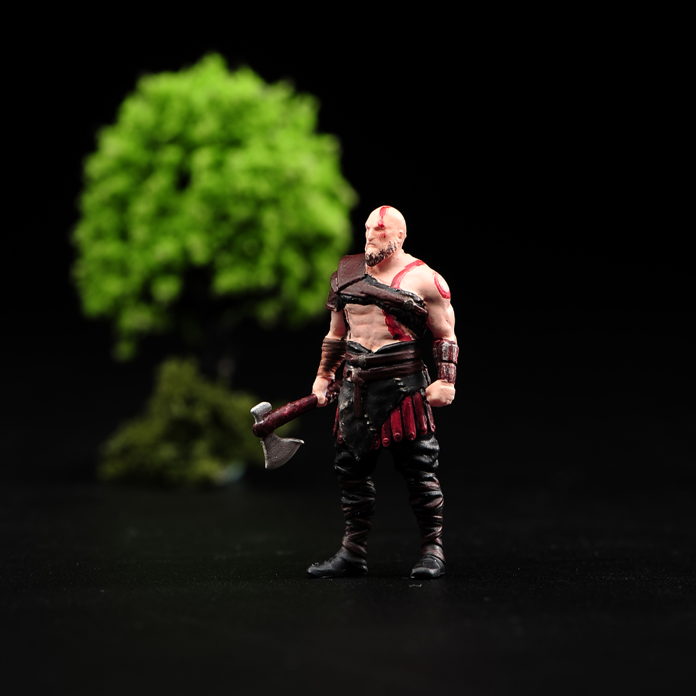 ANT 1/64 1/43斯巴达之魂 奎托斯微缩模型沙盘手办树脂小人偶微拍