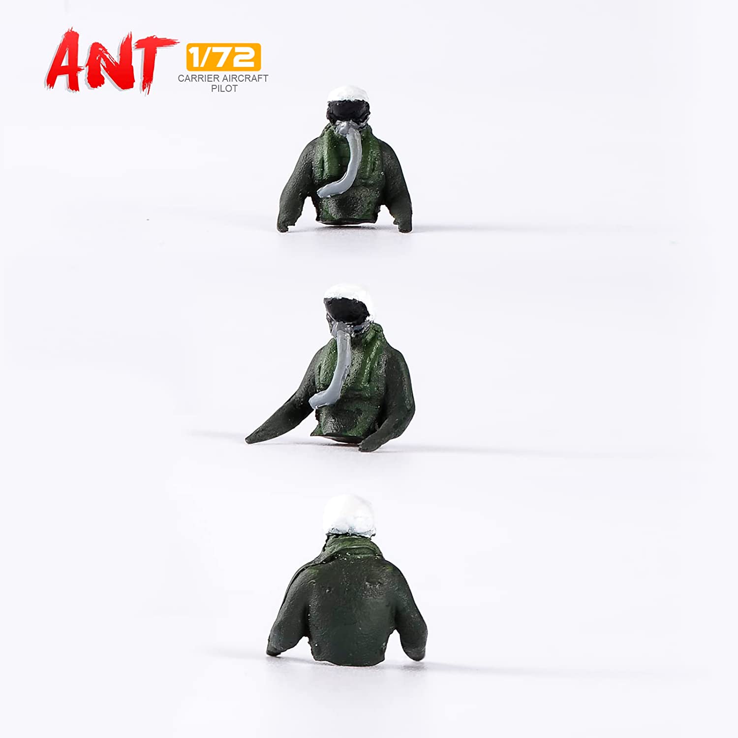 现货1/72 舱内坐姿战斗机飞行员微缩模型沙盘手办树脂小人偶微拍