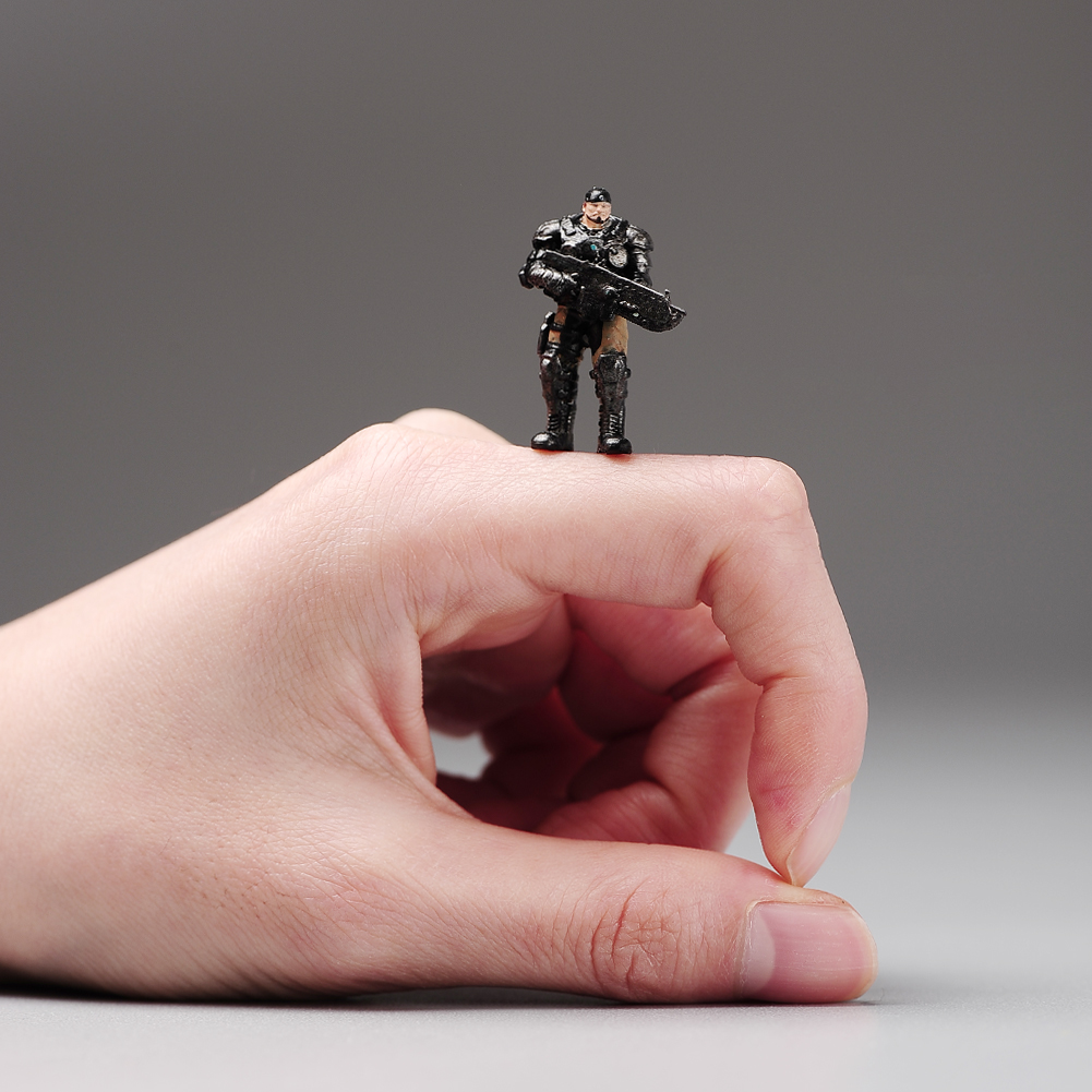 1/64马库斯-战争机器树脂小人偶