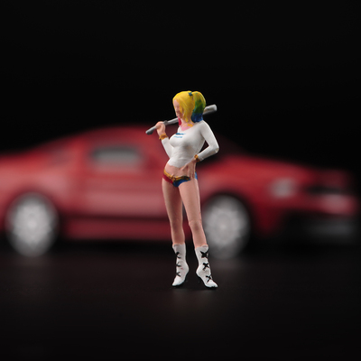 ANT 1/64 哈莉奎茵 小丑女 微缩模型沙盘手办树脂小人偶微拍