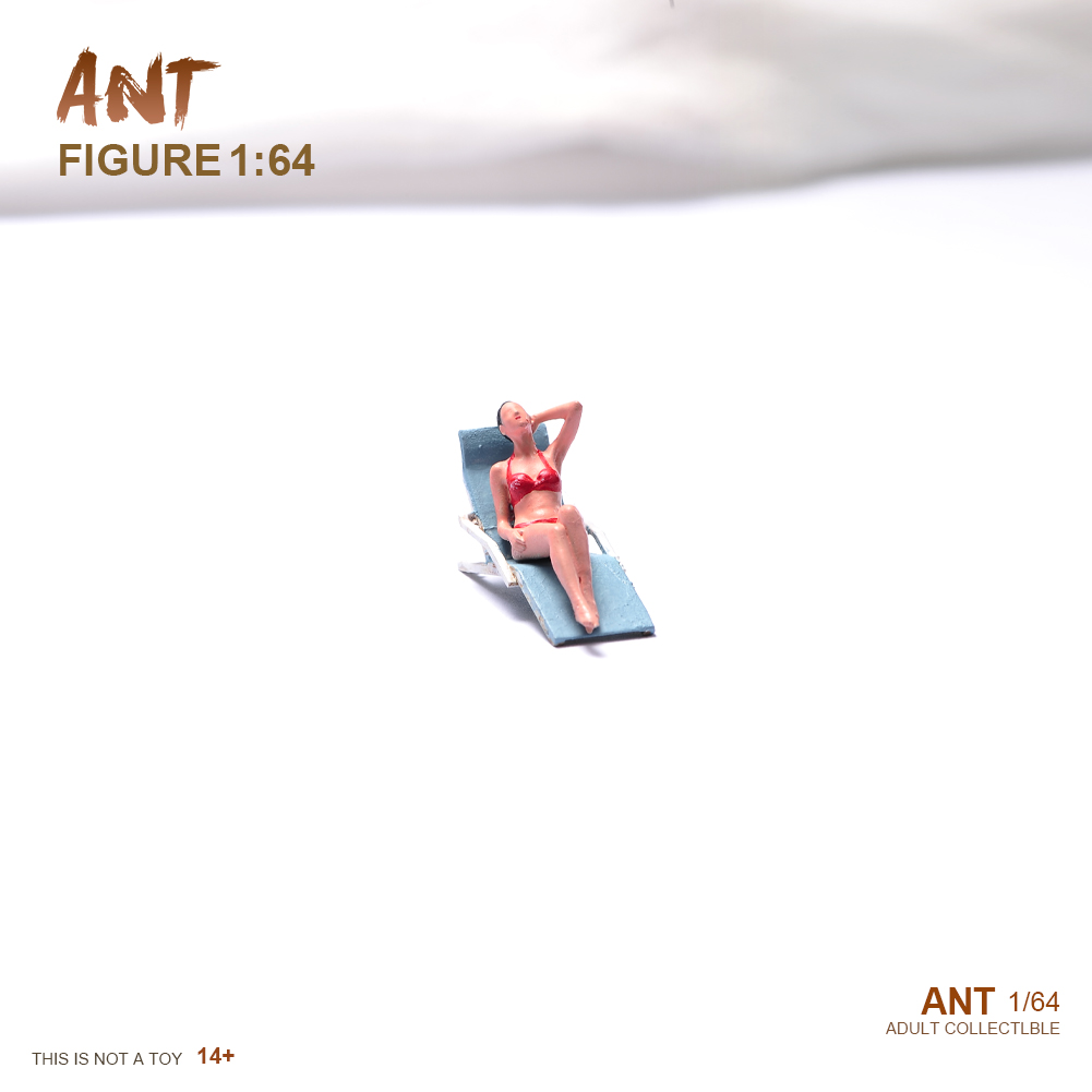 1/64沙滩比基尼树脂小人偶ANT