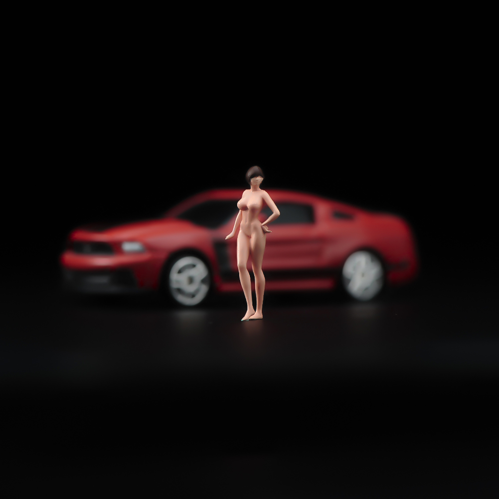 ANT 1/64 1/43绫波丽EVA新福音战士涂装微缩模型手办车模场景人偶