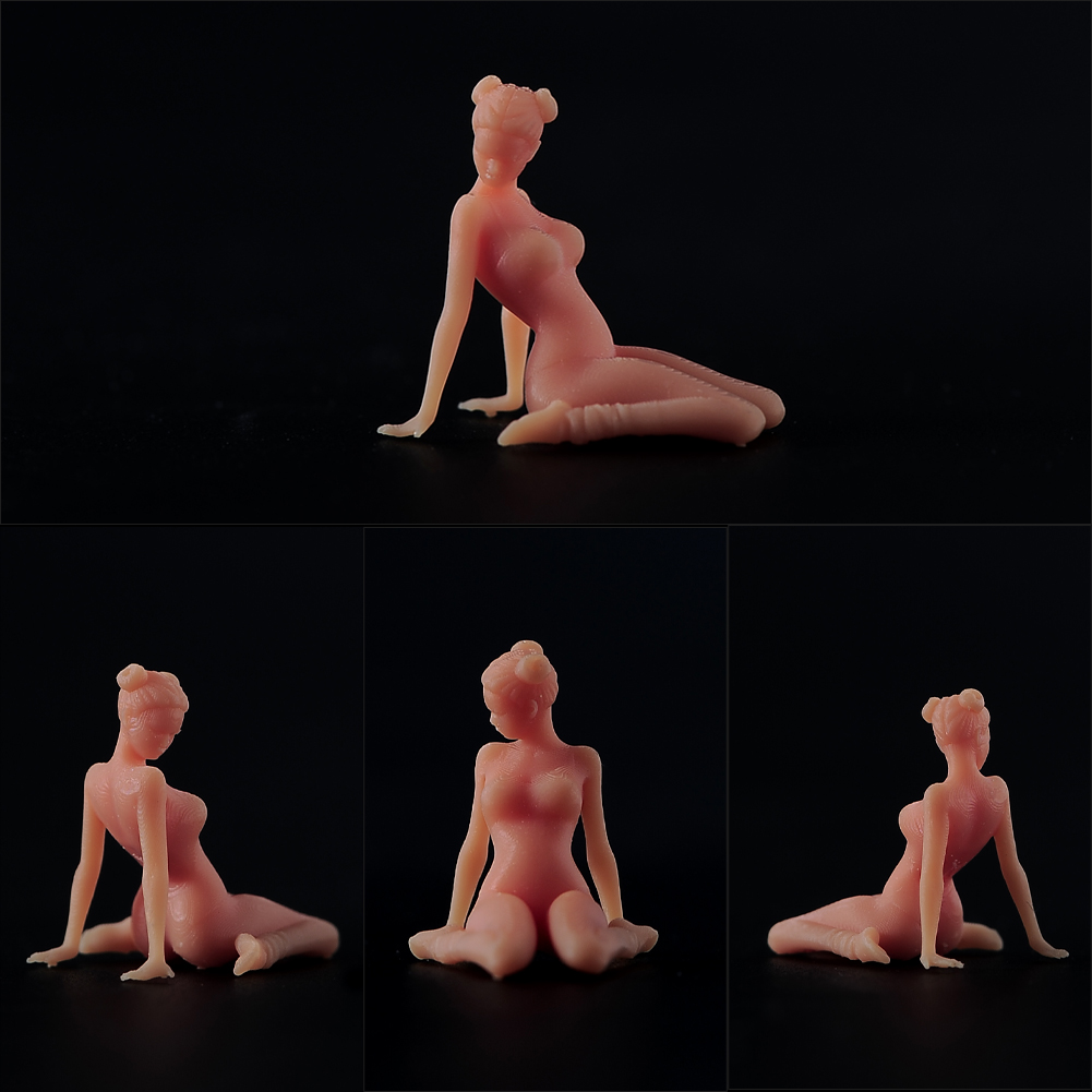 现货ANT 1/43 1/64  泳装模特微缩模型沙盘手办树脂小人偶微拍摆