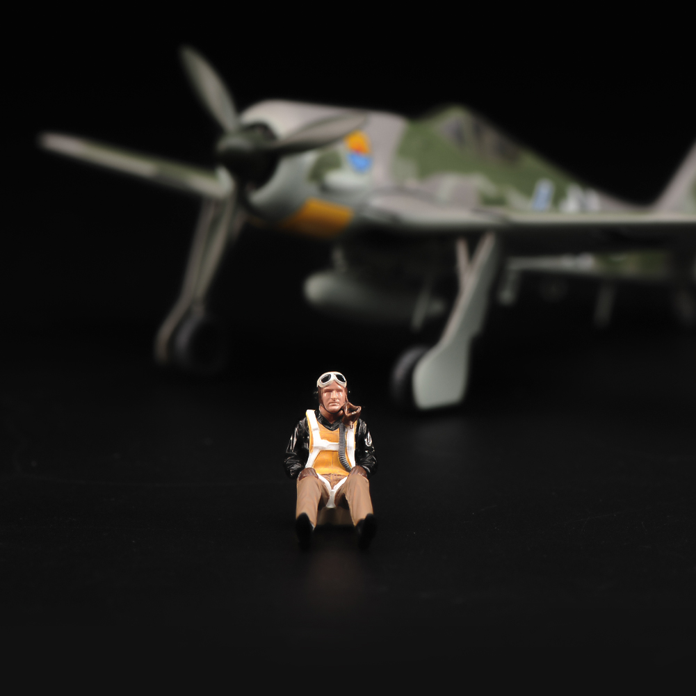 现货ANT 1/48  二战 战斗机飞行员 微缩模型沙盘手办树脂小人偶微